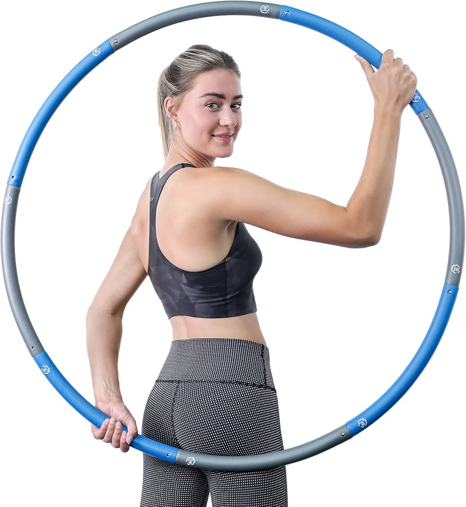 TANISQ Weighted Hula Hoop - Soft Foam with Adjustable 8 Sections Hula Hoops for Adults & Weight L... | Amazon (US)