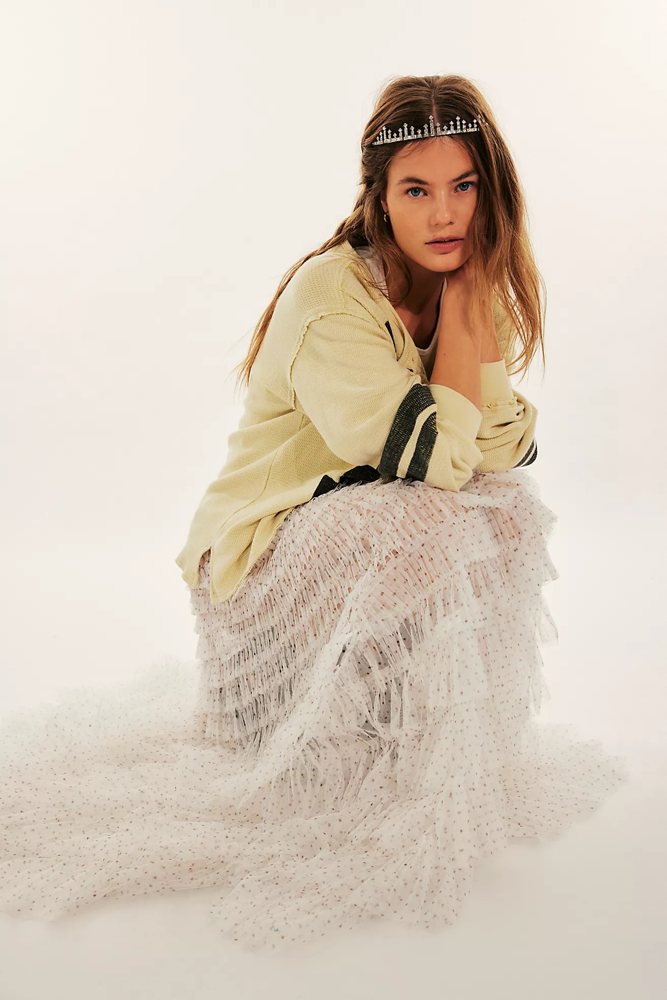 Return Of The Ruffle Maxi Slip Skirt | Free People (Global - UK&FR Excluded)