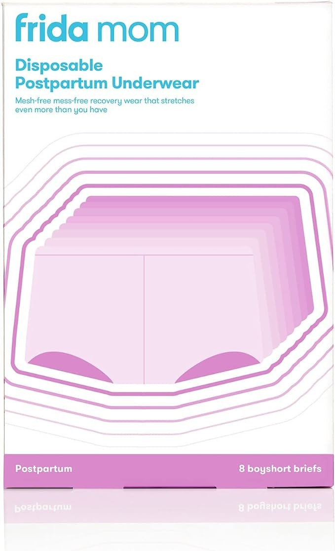FridaBaby Frida Mom Disposable Postpartum Underwear (Without pad) | Super Soft, Stretchy, Breatha... | Amazon (US)