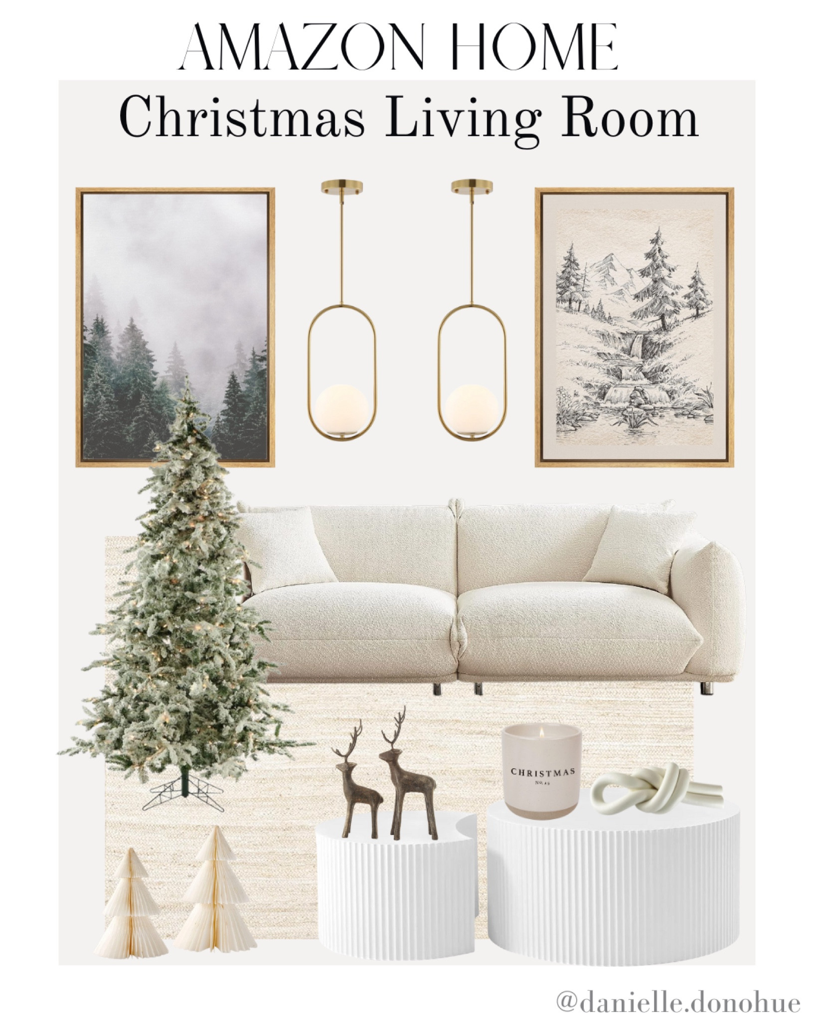 Upgrade your living room with Christmas decor pieces this holiday season!
#modernhome #seasonalstyling #interiordesign #christmasessentials 

#LTKhome #LTKstyletip #LTKSeasonal
