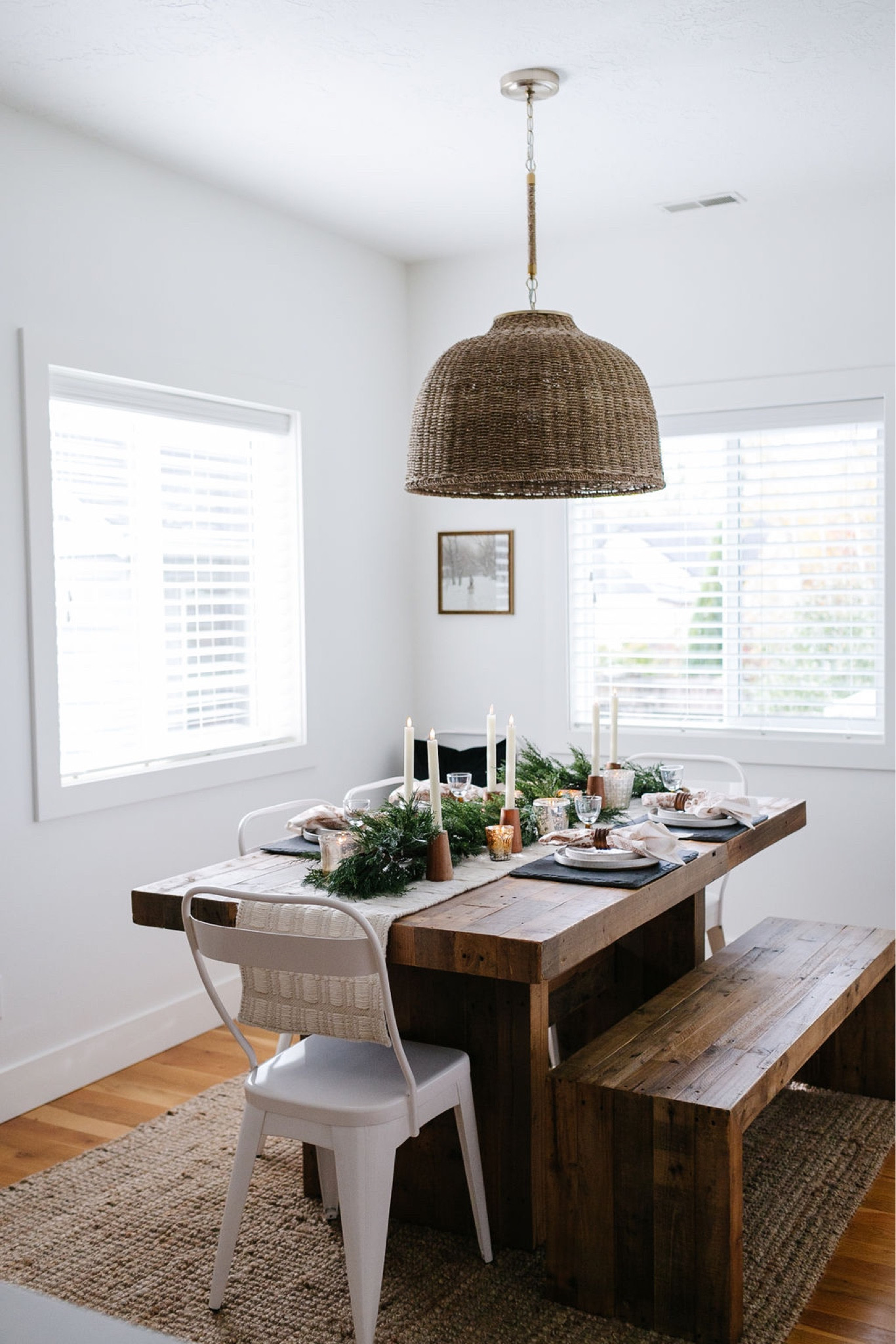 Friends, this is a simple table decor idea that will work for Thanksgiving through Christmas!

Thanksgiving table, Christmas table, farmhouse table 

#LTKhome #LTKfindsunder100 #LTKHoliday