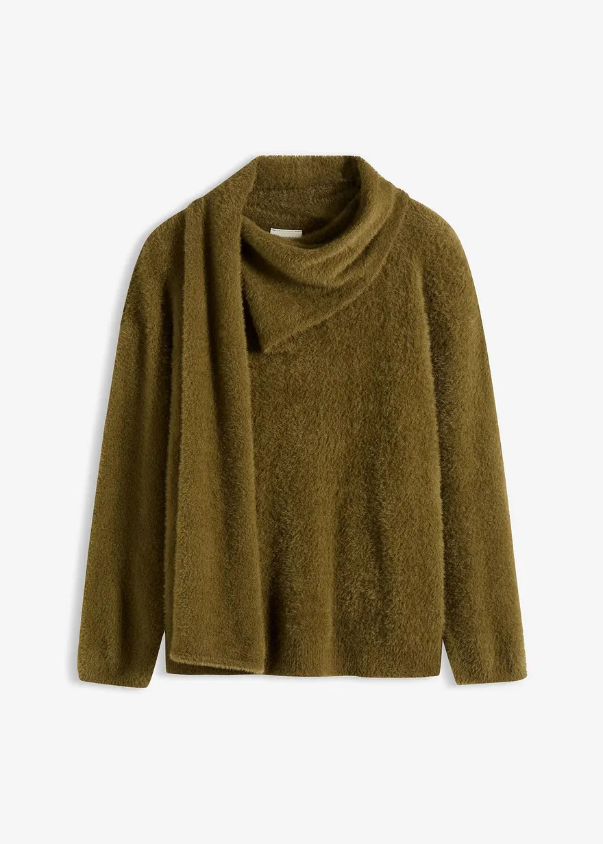 Oversize-Pullover mit langen \u00c4rmeln - gr\u00fcn - Damen | bonprix | Bonprix DE