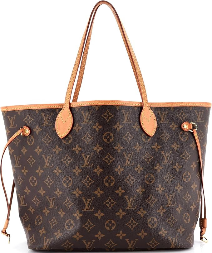 Amazon.com: Louis Vuitton, Pre-Loved Neverfull Tote Monogram Canvas MM, Brown : Amazon Luxury | Amazon (US)