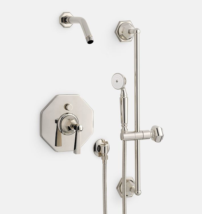 Canfield Pressure Balanced Shower Set With Handshower | Rejuvenation