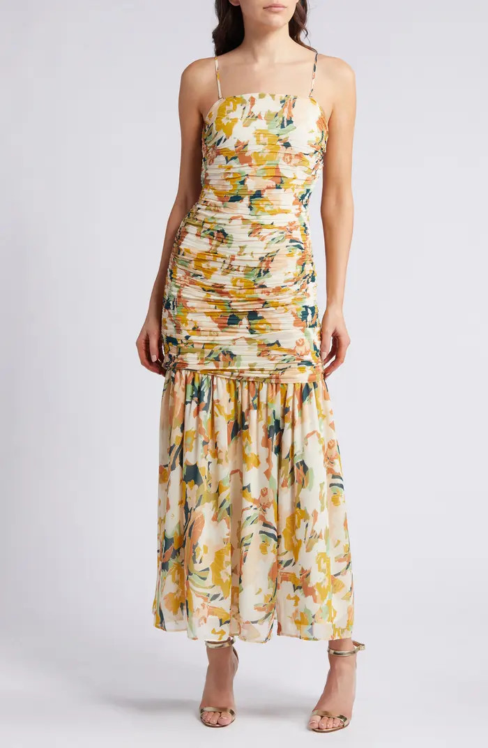 Chelsea28 Removable Strap Ruched Dress | Nordstrom | Nordstrom