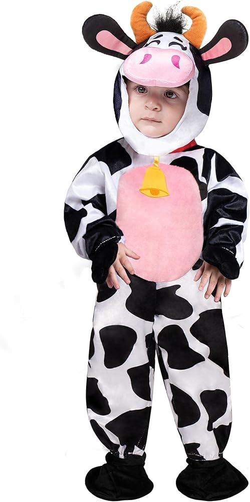 Spooktacular Creations Unisex Cow Costume Baby Halloween Animal Costume for Kids Toddler Trick or... | Amazon (US)