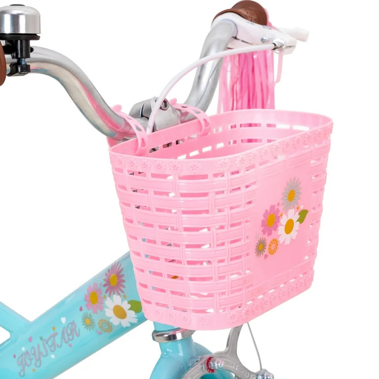 JOYSTAR Little Daisy 14 Inch Kids Bike for 3 4 5 Years Girls with Handbrake Children Princess Bic... | Walmart (US)