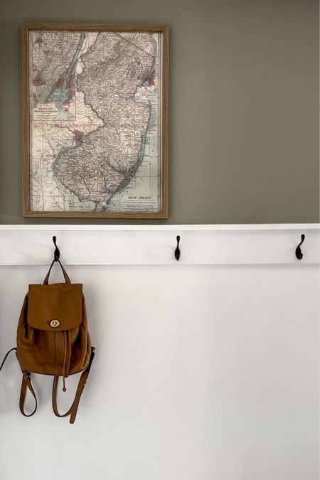 Neutral mudroom with plenty of hooks makes all the difference. 

#LTKfindsunder100 #LTKfamily #LTKhome