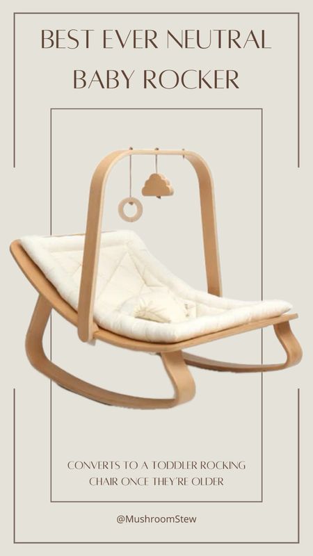 Our favorite neutral baby rocker 🤎 It’s pricey but the quality is unparalleled. And the chair converts to a toddler rocking chair once they’re older. We’ve used our for over two years straight

Toddler, rocking chair, neutral, neutral aesthetic, kids, baby, baby essentials, newborn, baby items, favorite buys

#LTKbump #LTKbaby #LTKkids