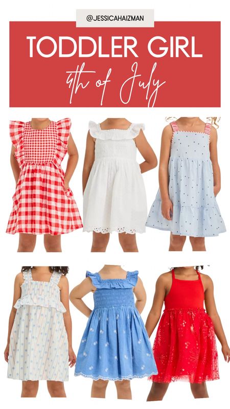 Target toddler girl 4th of July dresses! ❤️🎇