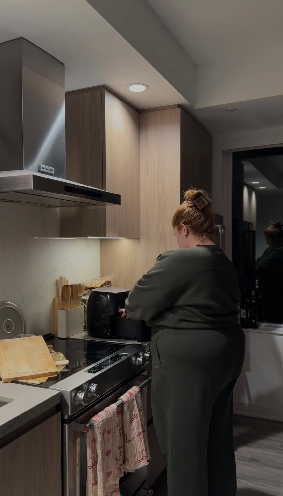 Have been living in this sweatsuit from aerie. It ma not technically be plus size but the fit is generous and works for me! Wearing an XXL in both top and bottom

#LTKwinter #LTKplussize #LTKmidsize