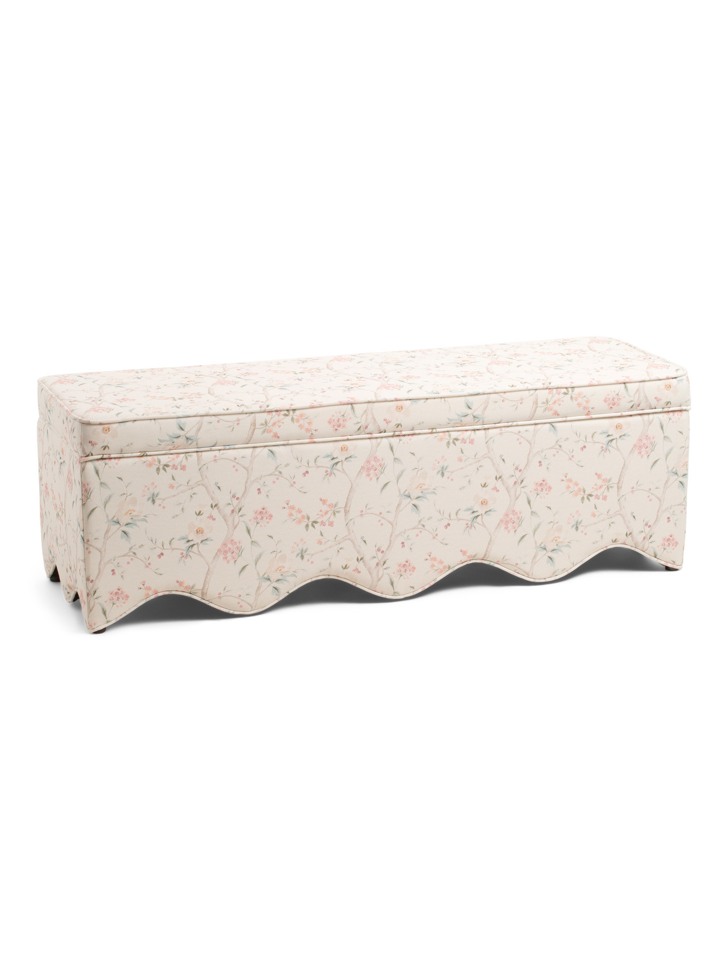 54.5in Scalloped Storage Bench | Marshalls
