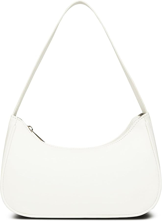 Afashor Shoulder Bags for Women Vegan Leather Hobo Sling Tote Handbag Retro Clutch Purse with Zip... | Amazon (US)