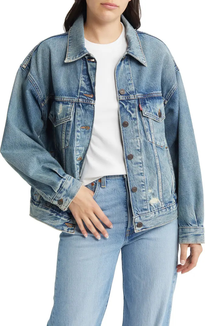 '90s Denim Trucker Jacket | Nordstrom