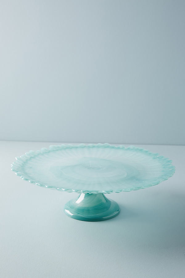 Alma Cake Stand By Anthropologie in Blue Size L | Anthropologie (US)