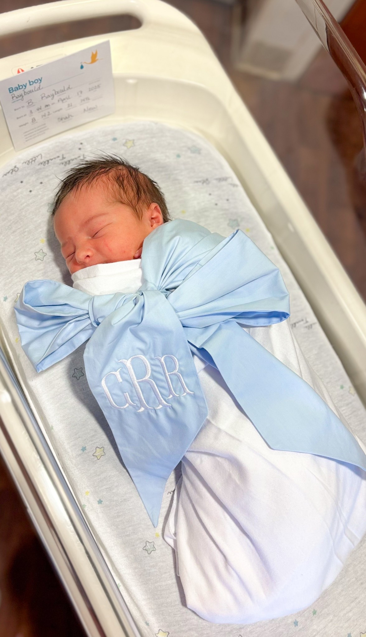 Swaddle link! Gender reveal swaddle with monogram option. 

#LTKBaby #LTKFamily #LTKBump