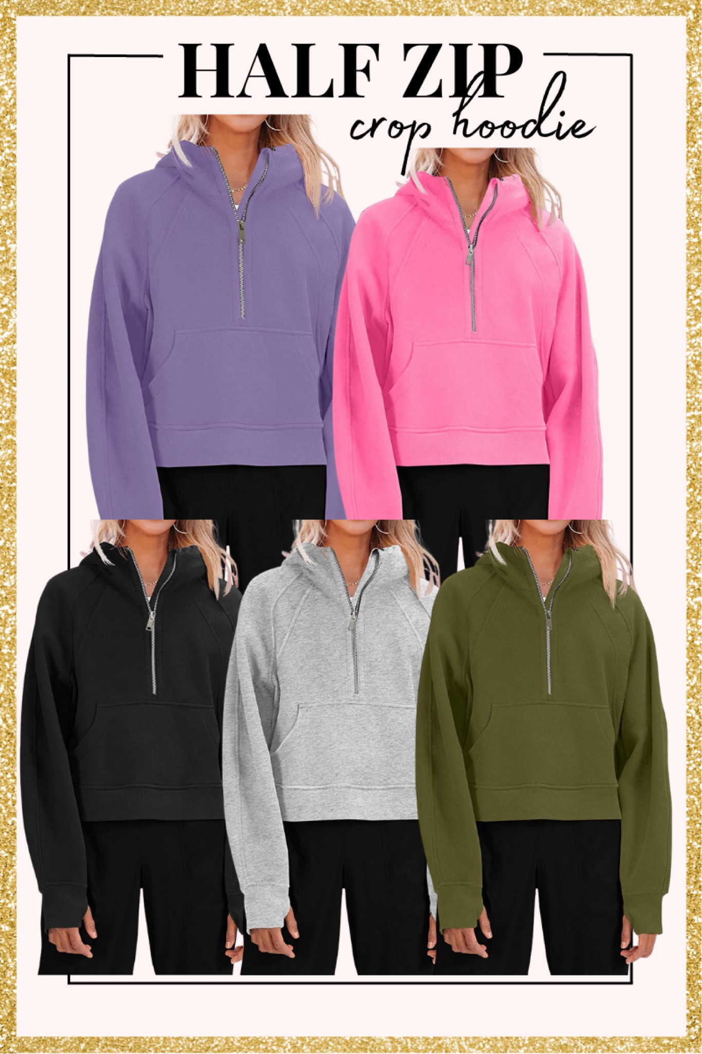 Half zip crop hoodie
Gym outfit 
Casual style
Winter athleisure


#LTKfit #LTKunder50 #LTKstyletip