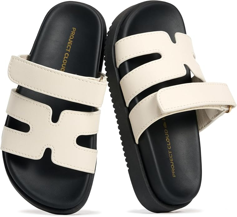 Project Cloud Girls Sandals - 100% Genuine Leather Sandals for Girls - Stylish Girls Footwear wit... | Amazon (US)