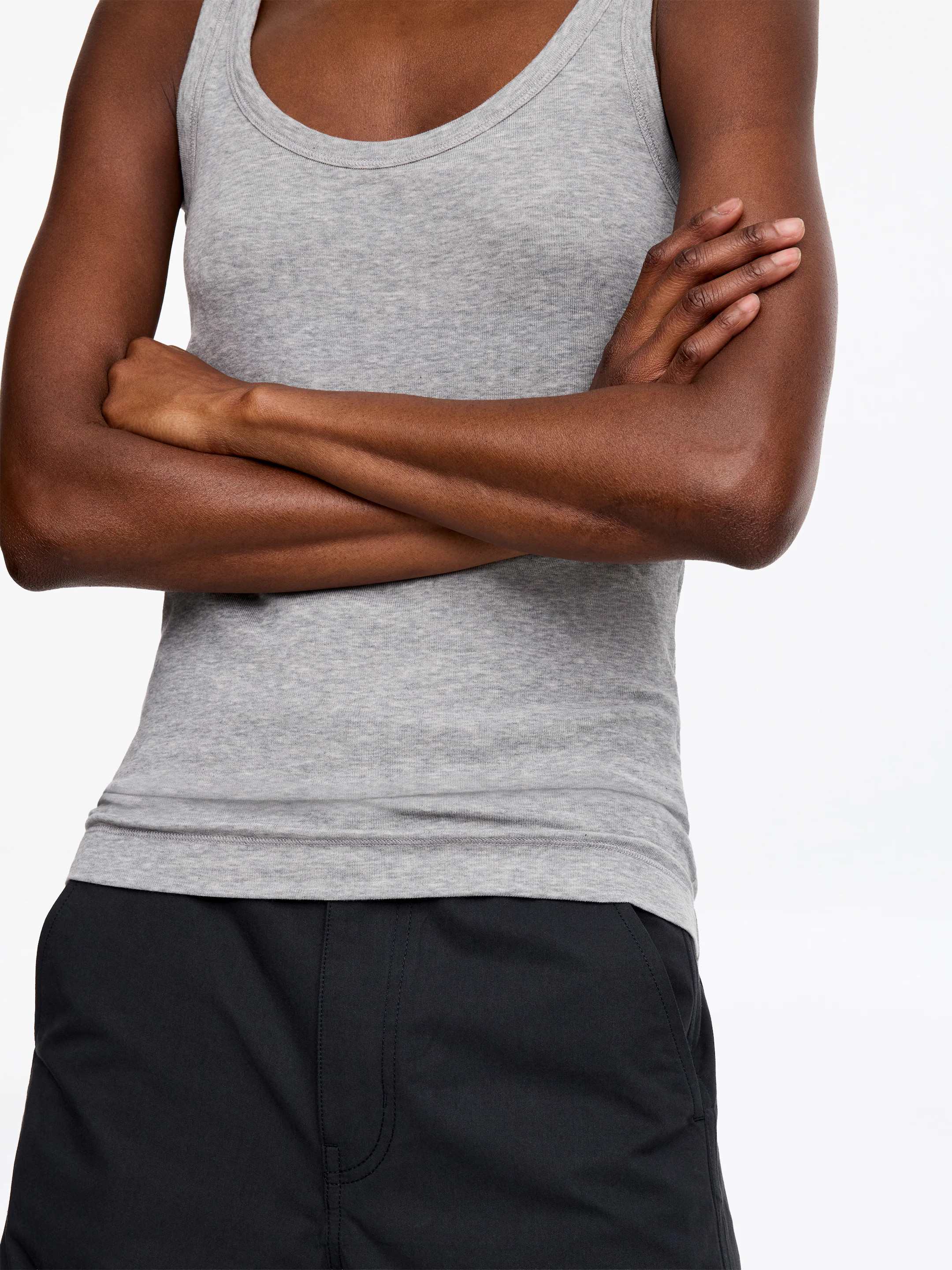 Scoop-Neck Tank Top | Arket UK
