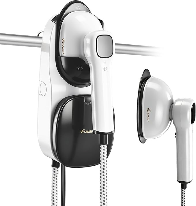 VITANEST 2-in-1 Steam Iron & Steamer, 1150W Turbo with 30s Heat-Up, 570mL Detachable Tank, 6 Mode... | Amazon (US)