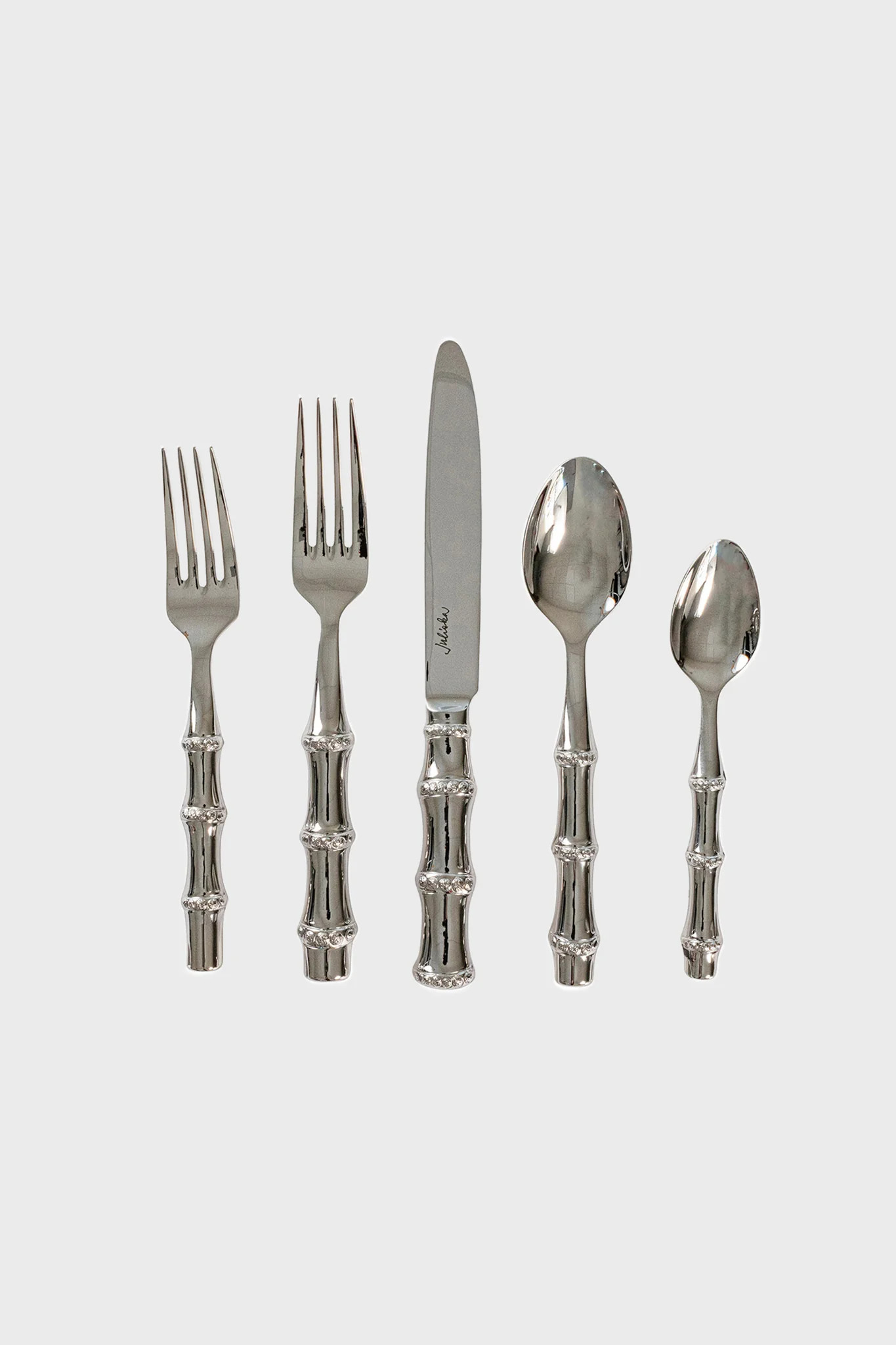 Polished Bamboo 5pc Place Setting | Tuckernuck (US)