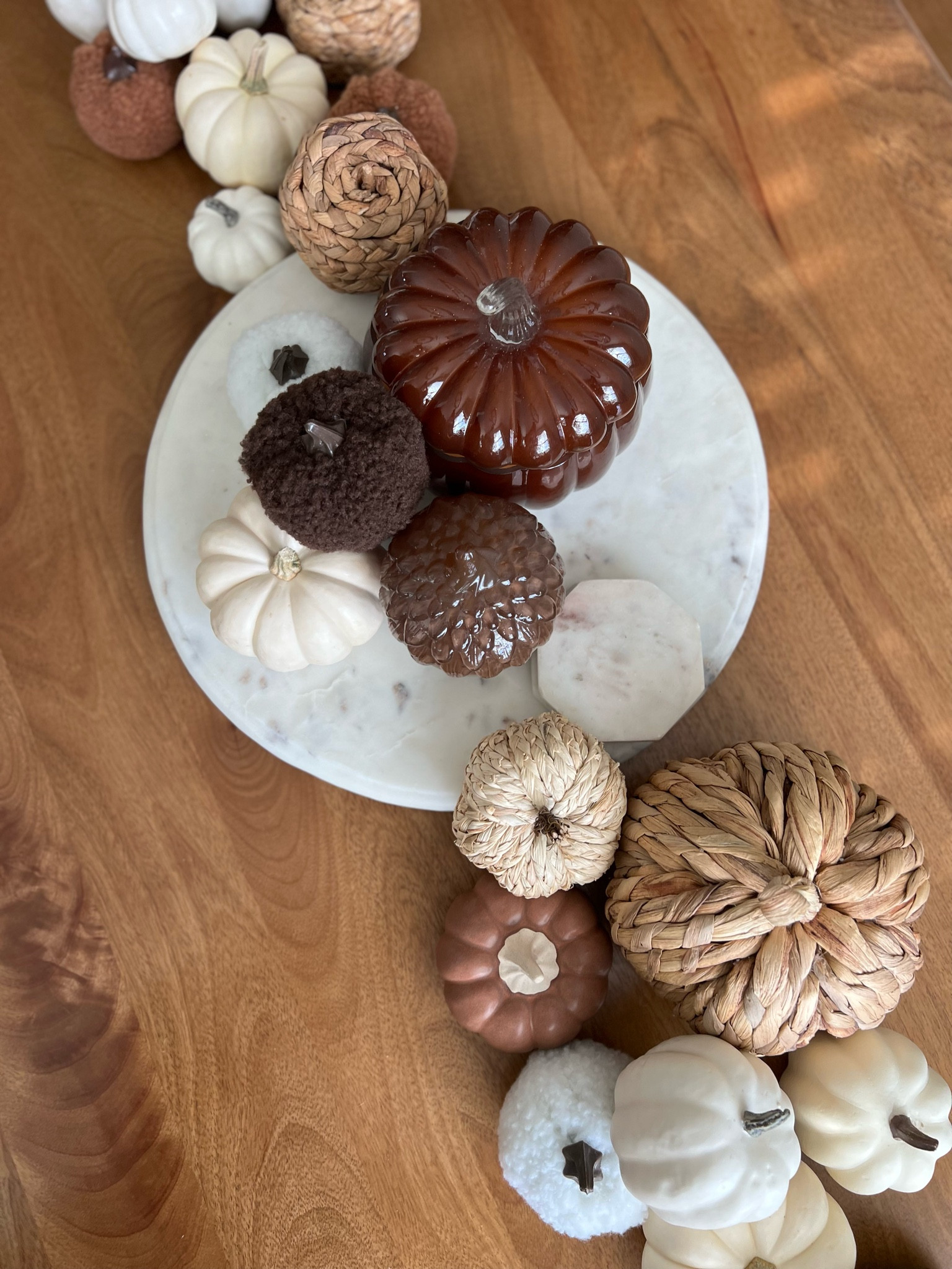 A thanksgiving table full of pumpkins… but I promise Turkey will be on that table soon. 😉 

#LTKSeasonal #LTKHoliday #LTKHolidaySale