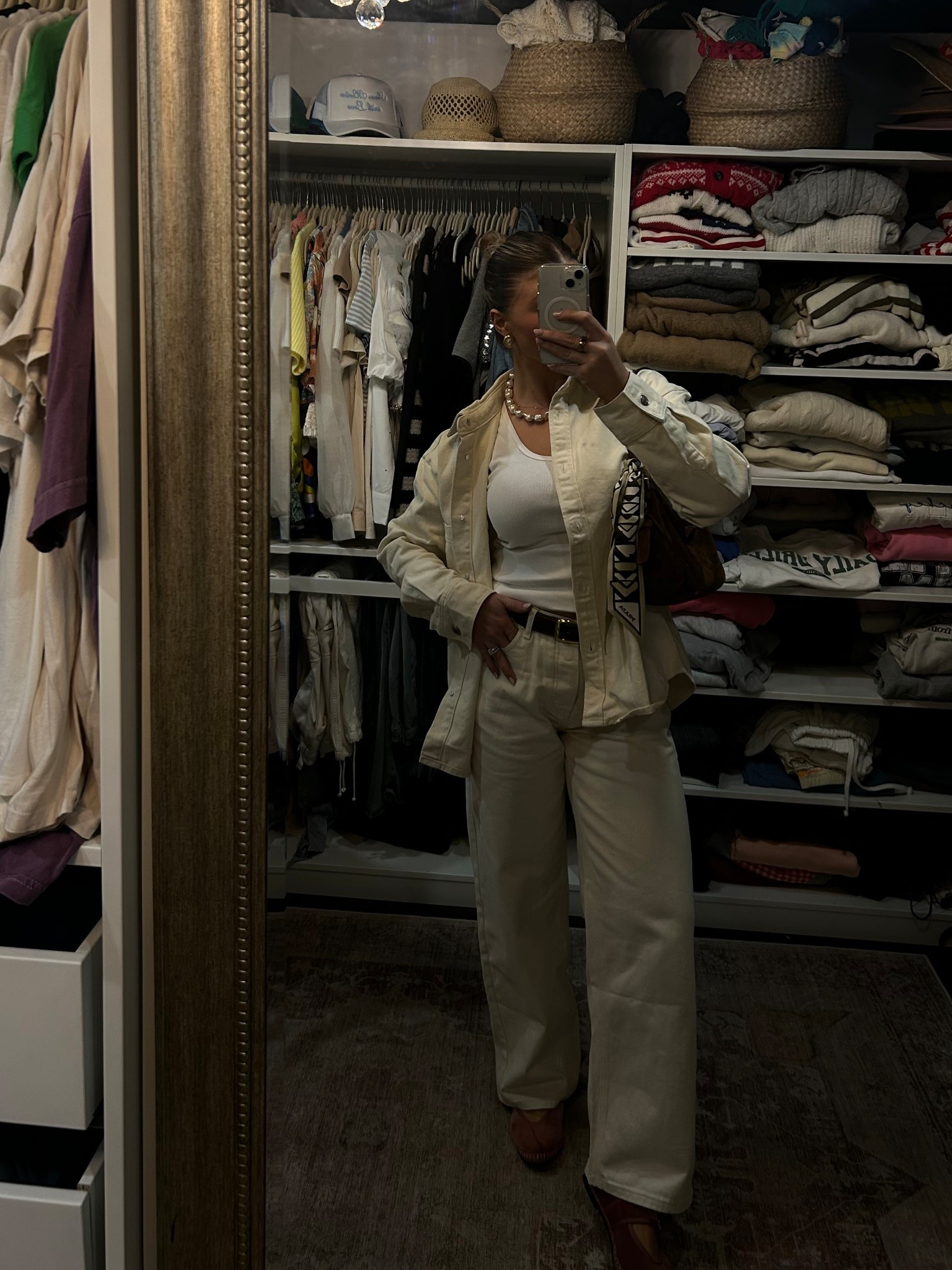 Brunch Outfit! 🤍
 Linked what I can, shoes are from Flabelus! I got them when I was in Paris and became immediately obsessed with them! 

#LTKOOTD #LTKStyling 

#LTKSeasonal