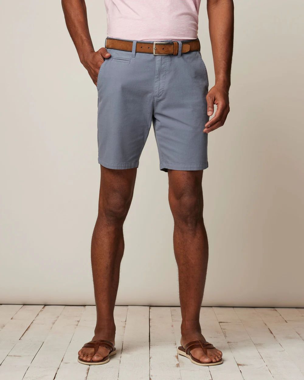 Men's Preppy Shorts - Santiago Cotton Stretch Shorts | johnnie O