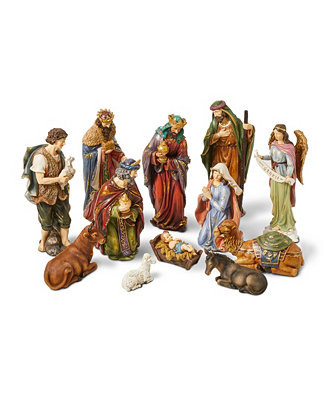 12 Piece Nativity Figurine Set | Macy's