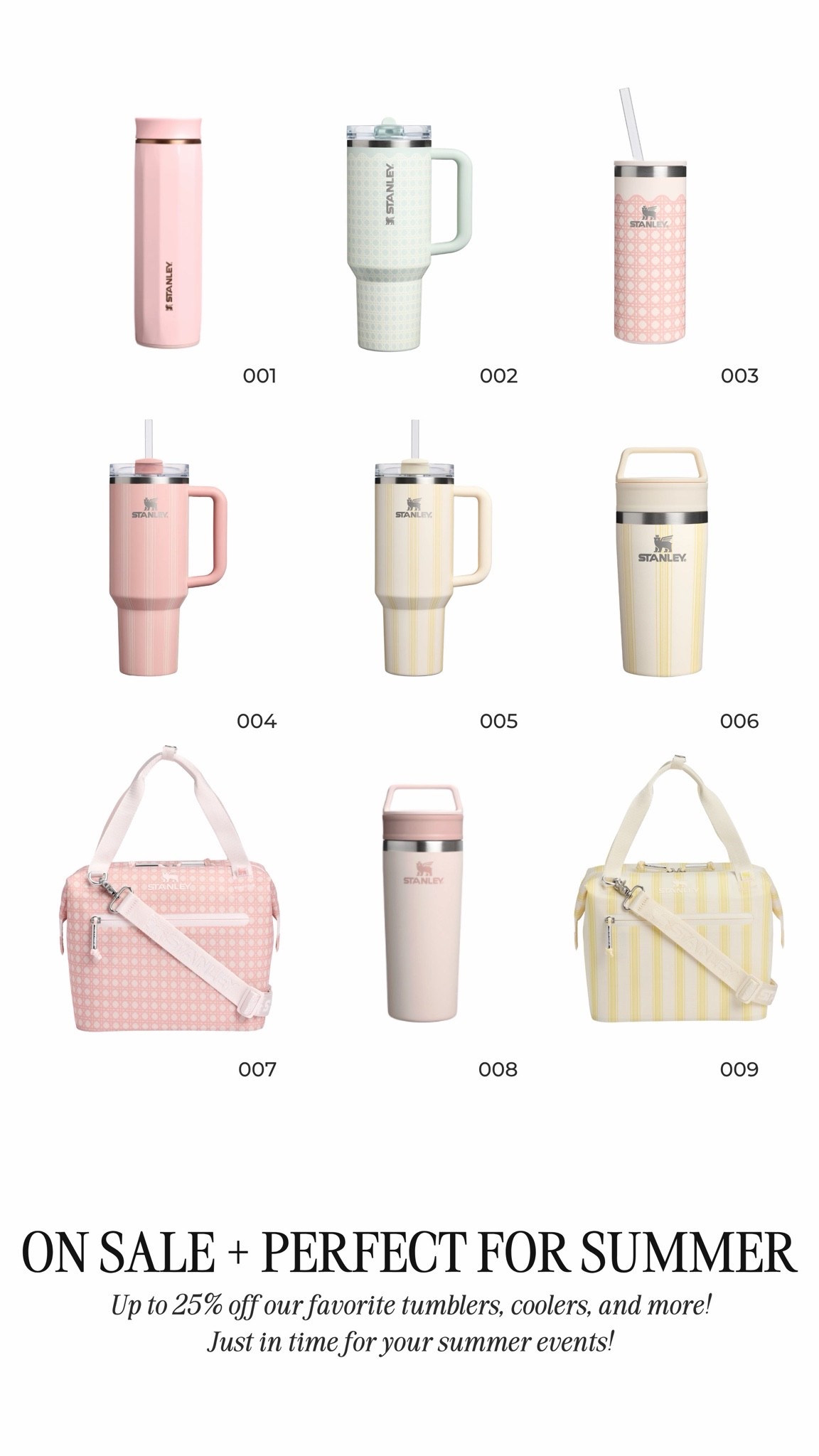 Get up to 25% off your favorite tumblers, coolers, and more!!