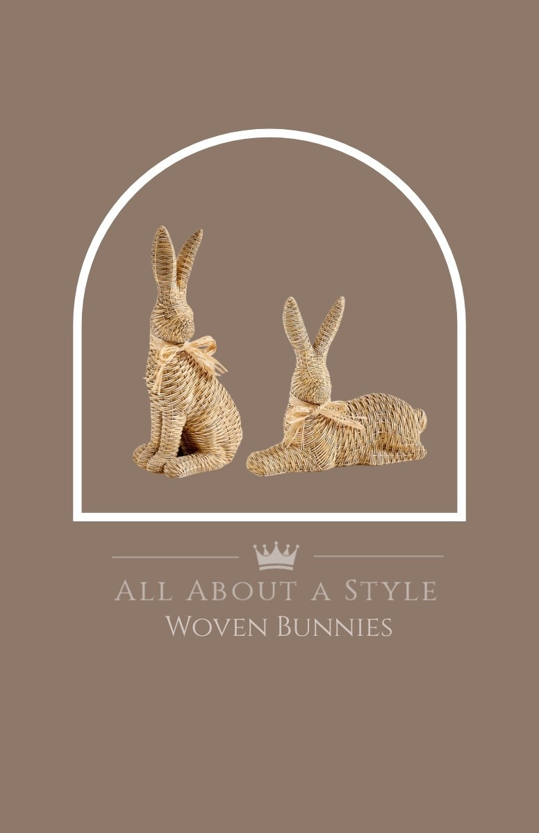 These woven bunnies are the sweetest neutral touch for Easter and beyond. I love how they add texture without overwhelming your space - simple, chic, and so easy to style..


#LTKHome #SpringDecor #EasterDecor #NeutralHome #HomeStyling #LTKFinds #SeasonalDecor