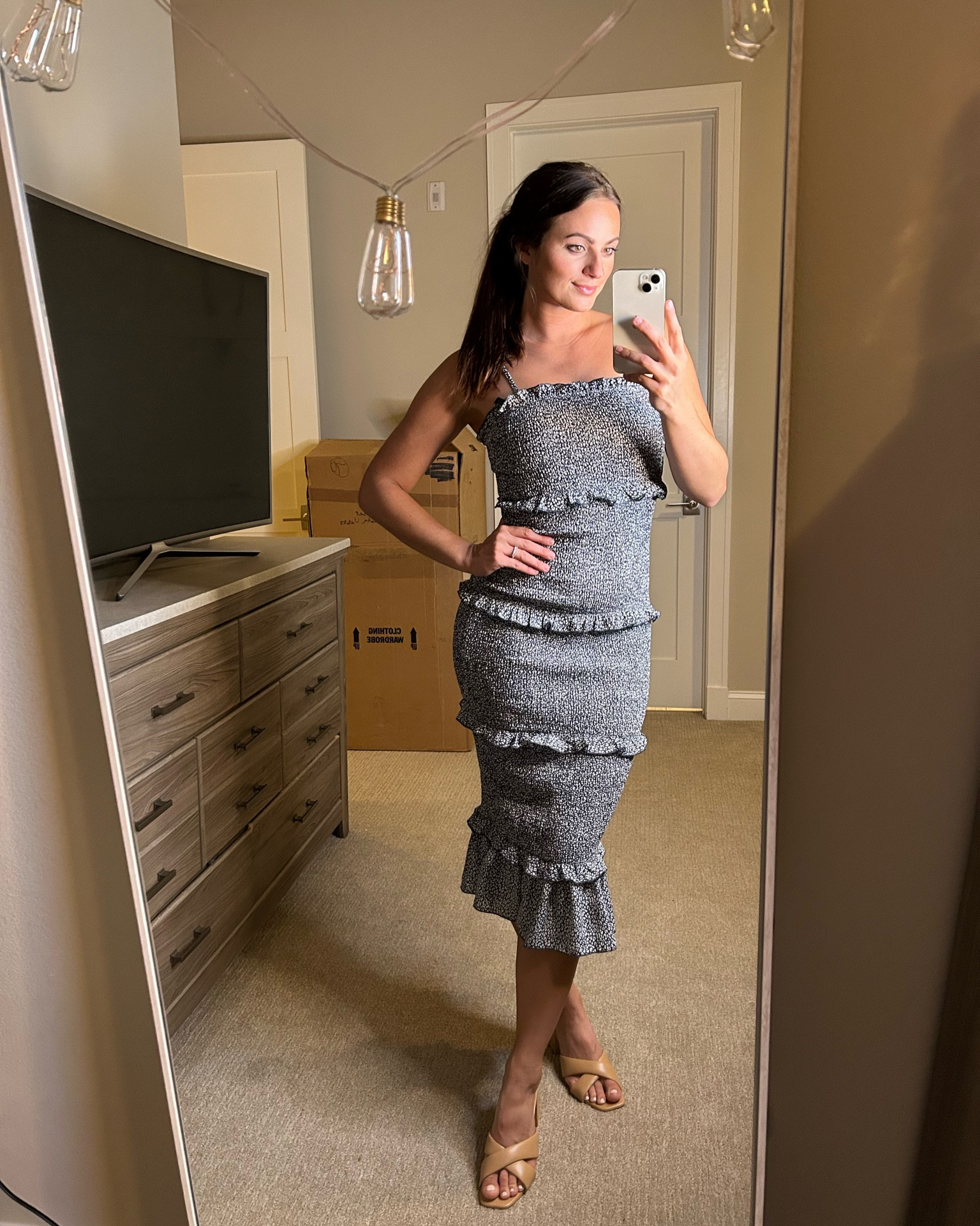 Love this, can dress it up or down. Perfect for a casual day in summer or date night 🤍 wearing size small. 

#LTKtravel #LTKunder50 #LTKFind