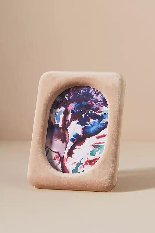 Raquel Velvet Picture Frame | Anthropologie (US)