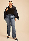 Plus Size KanCan™ Mid Rise Trouser Pocket Bootcut Jean | Maurices