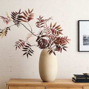 Faux Autumn Leaves Branch | West Elm (US)
