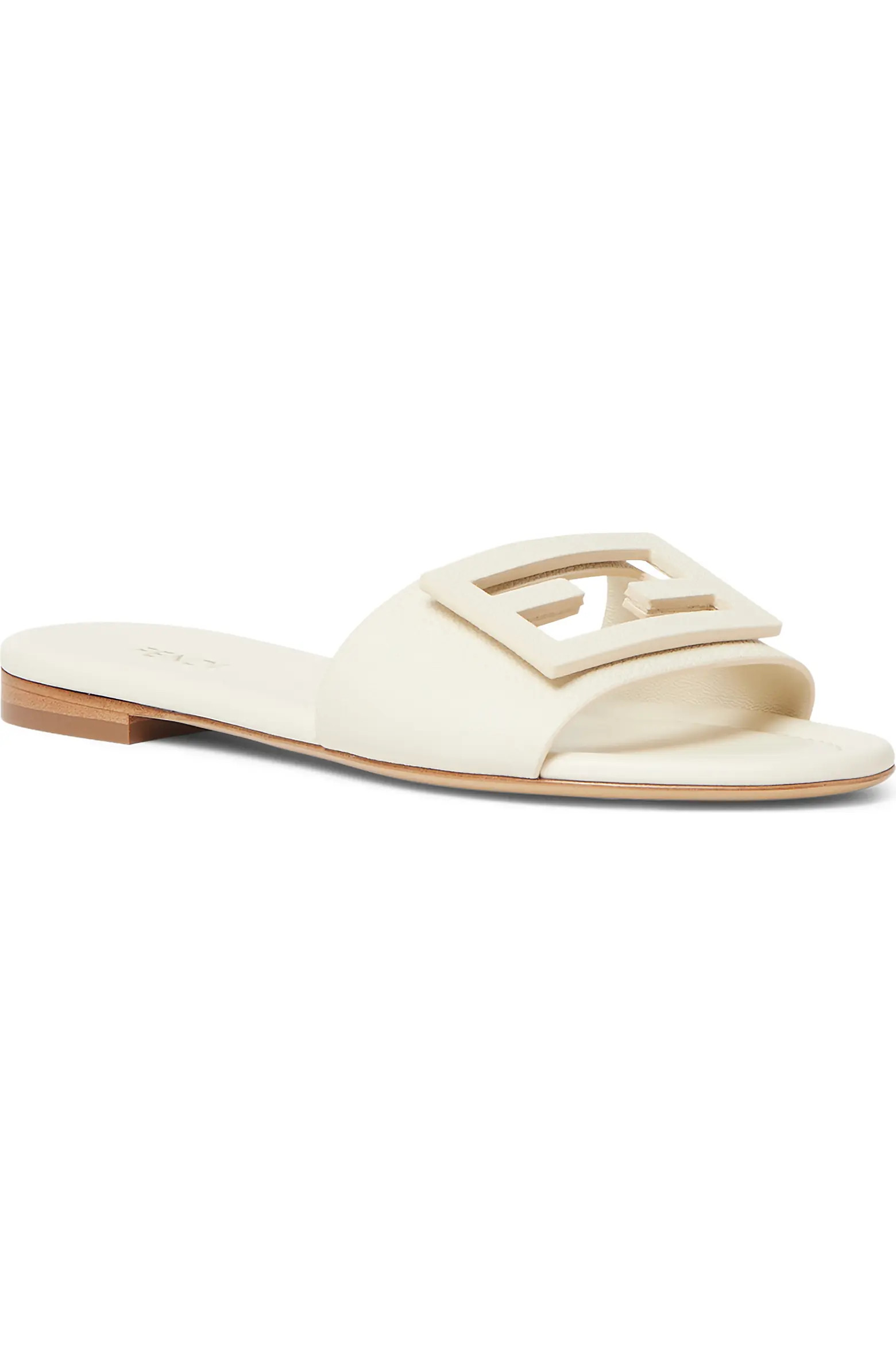 Fendi Baguette Leather Slide Sandal (Women) | Nordstrom | Nordstrom