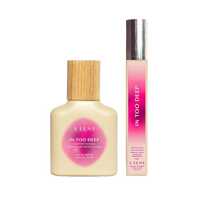 In Too Deep Eau de Parfum Duo - Includes 10 mL & 30 mL - Clean, Lasting Fine Fragrance - Gourmand... | Amazon (US)