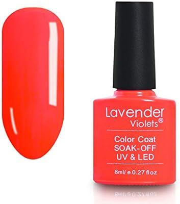 Nail Gel Polish Soak off Varnish Vibrant Orange | Amazon (US)