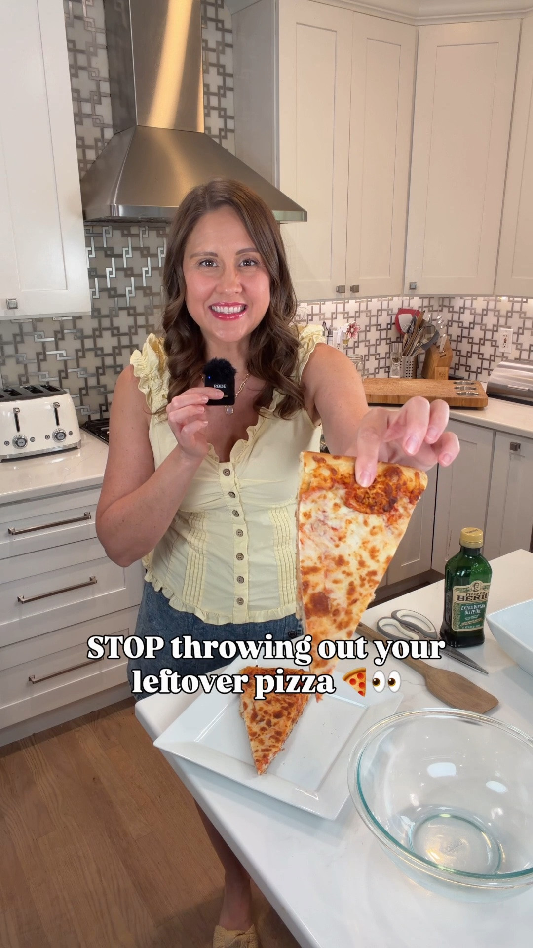 🍕 WAIT—don’t throw out that leftover pizza!! Turn it into the BEST croutons instead! 🤯

Cut leftover pizza into strips or bite-sized pieces, toss with a little olive oil + pop it in the air fryer until crispy. Add them to a bagged Caesar salad if you want to keep dinner ultra simple! 🥗✨

Because leftover pizza beats basic croutons ANY day. 😂🍕

#LTKFamily #LTKKitchen #EasyMeals #LeftoverPizza #AirFryerRecipes #DinnerHack

#LTKSeasonal #LTKfoodie