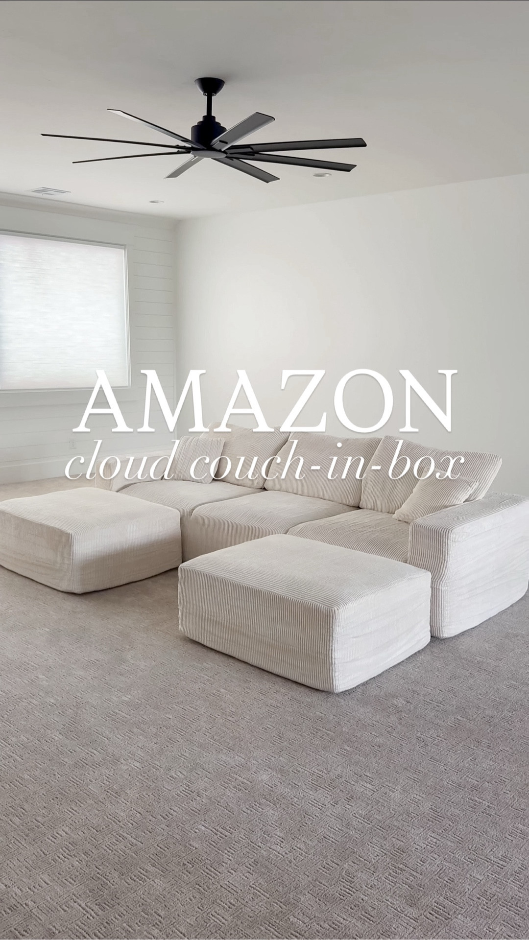 We love this viral cloud couch from Amazon😍 It literally comes IN A BOX! No bones and no set up! Just unbox and it does the rest! ☁️🛋️

#amazonfavorites #amazonhome #thesistershoppers #asmr #viralfinds

#LTKHome #LTKdayinmylife