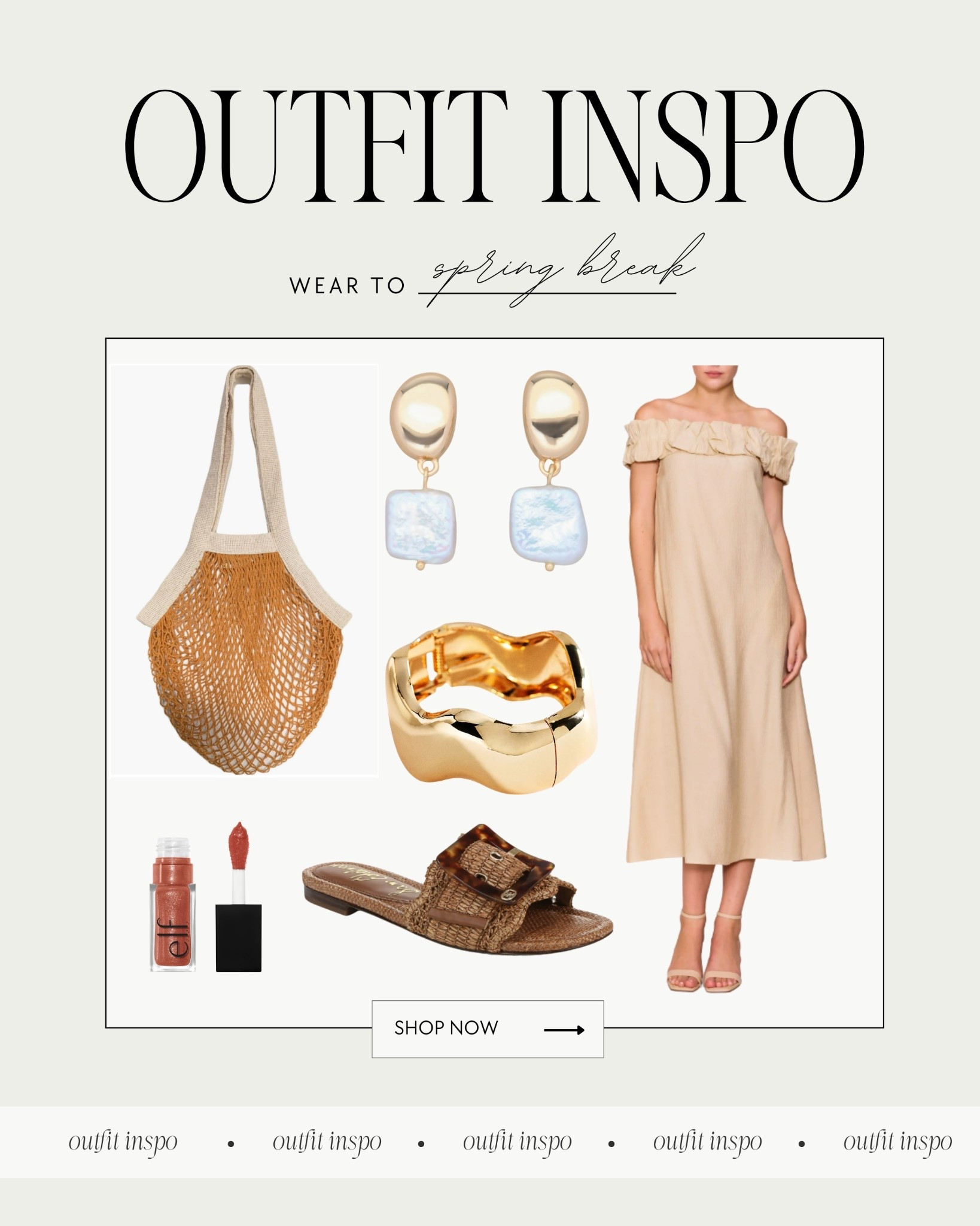 Outfit // spring // spring break // dress // spring dress // summer dress // vacation // vacation outfit // sandals // jewelry 

#LTKTravel #LTKootd #LTKSeasonal