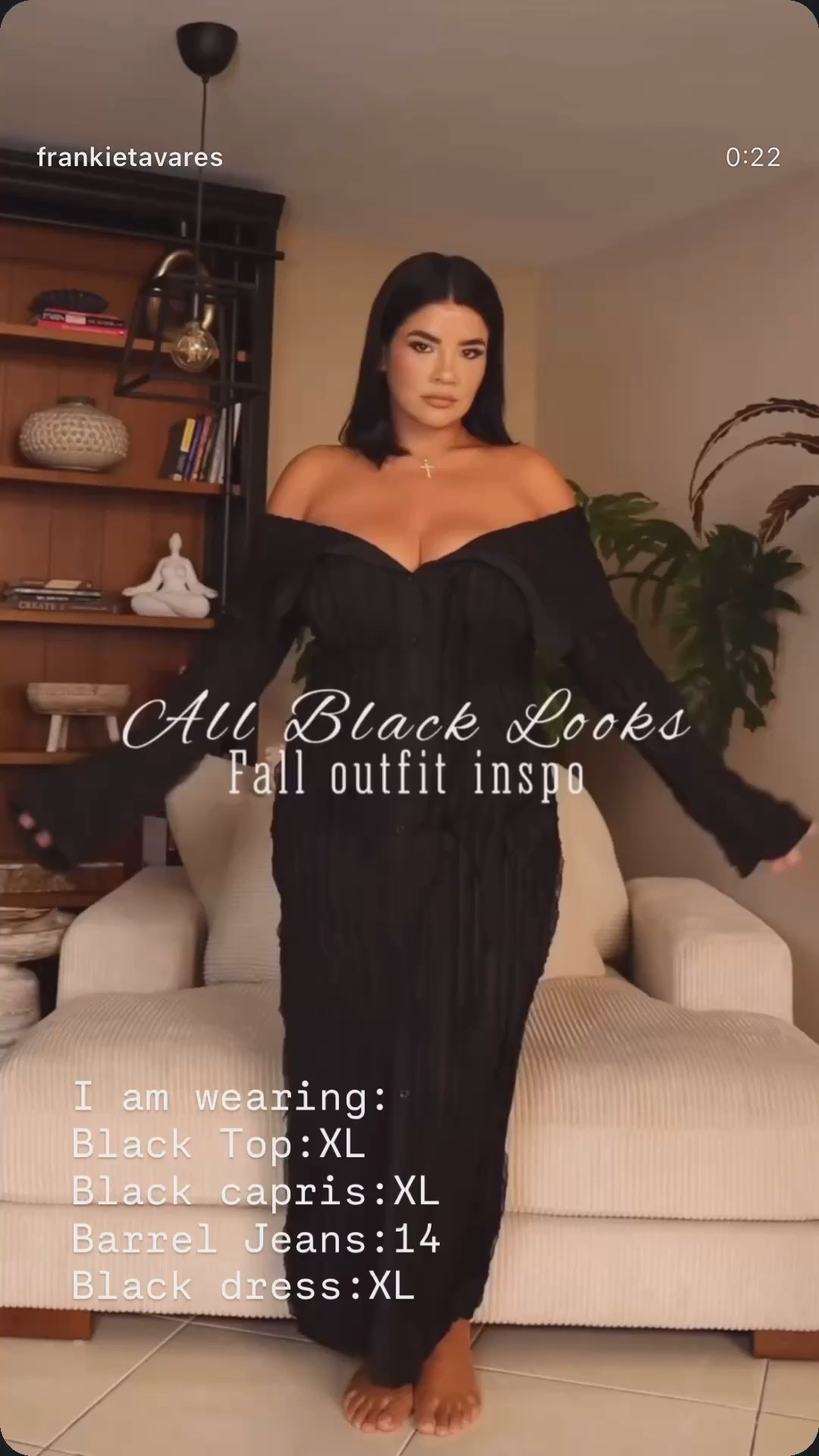 Proof that all black isn’t just for fall 🖤 A little skin, a lot of confidence, and a whole vibe for spring/summer nights.

#AllBlackFit #SummerNights #ChicStyle #OutfitInspo #MinimalLooks #BoldStyle #FashionInspiration #OOTDShare #StyleMood #ConfidenceInStyle


#LTKMidsize #LTKOver40 #LTKootd