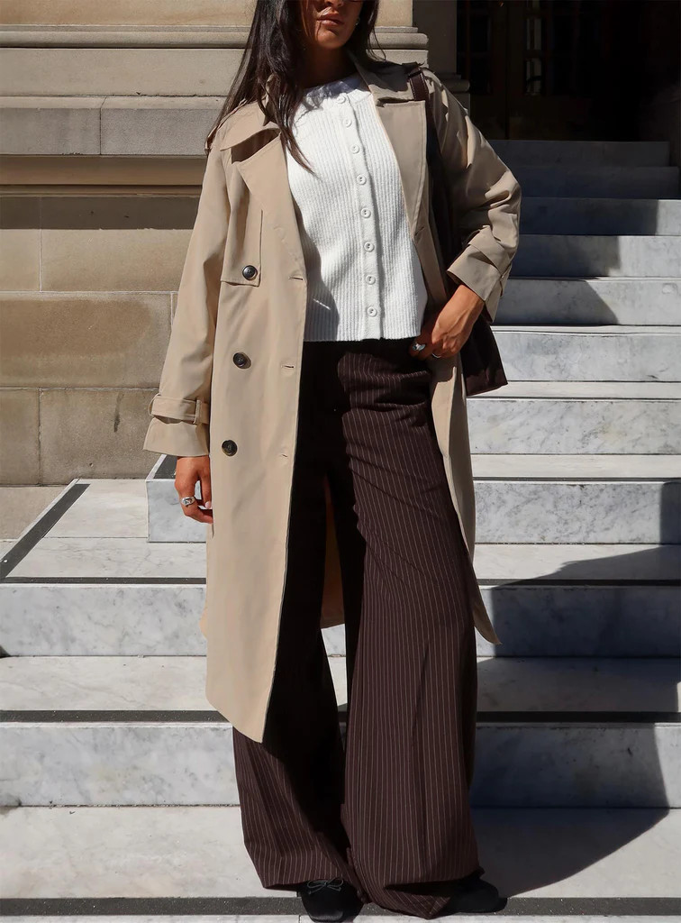 Westwind Trench Coat Natural | Princess Polly US