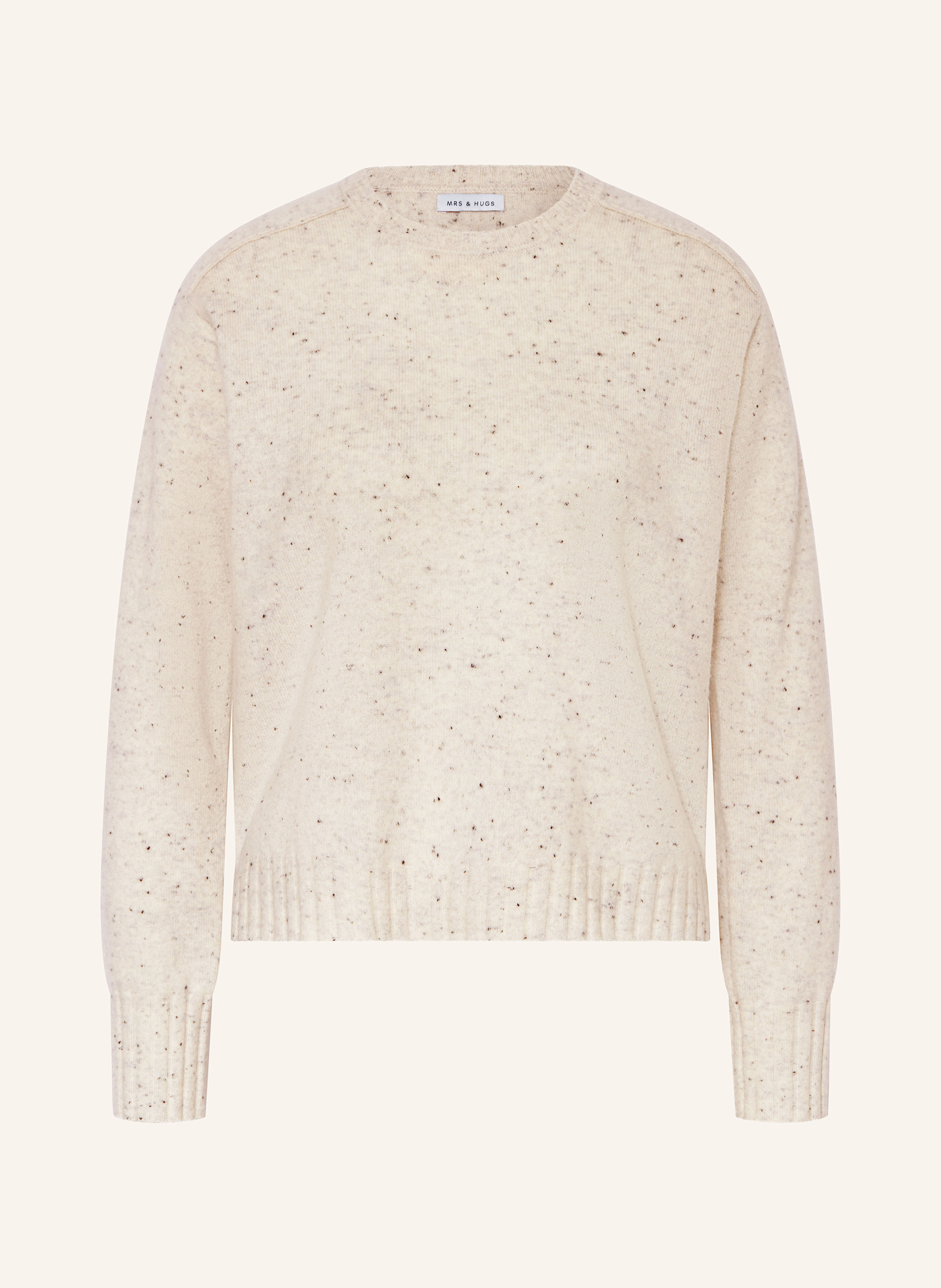 MRS & HUGS Cashmere-Pullover in creme | Breuninger (DACH)