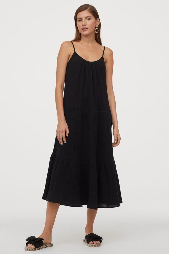 Crinkled Cotton Dress | H&M (US + CA)