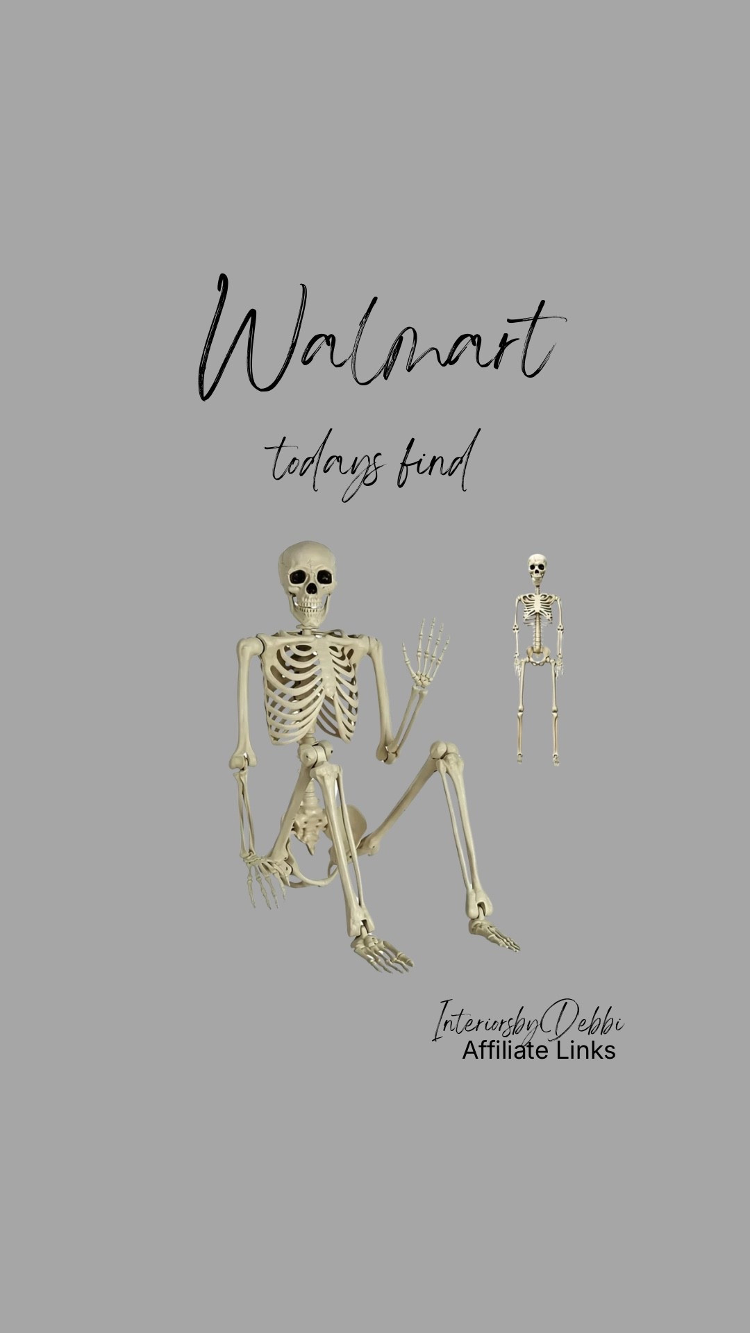 Walmart Find
Halloween skeleton, transitional home, modern decor, amazon find, amazon home, target home decor, mcgee and co, studio mcgee, amazon must have, pottery. barn, Walmart finds, affordable decor, home styling, budget friendly, accessories, neutral decor, home finds, buy new arrival, coming soon, sale alert, high end look for less, Amazon favorites, Target finds, cozy, modern, earthy, transitional, luxe, romantic, home decor, budget friendly decor #walmart

#LTKSeasonal #LTKHome