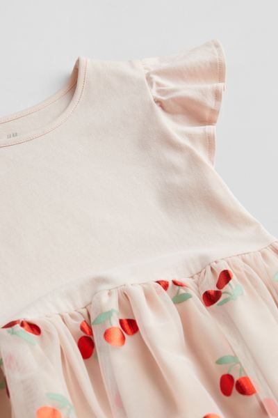 Jersey Dress with Tulle Skirt | H&M (US + CA)