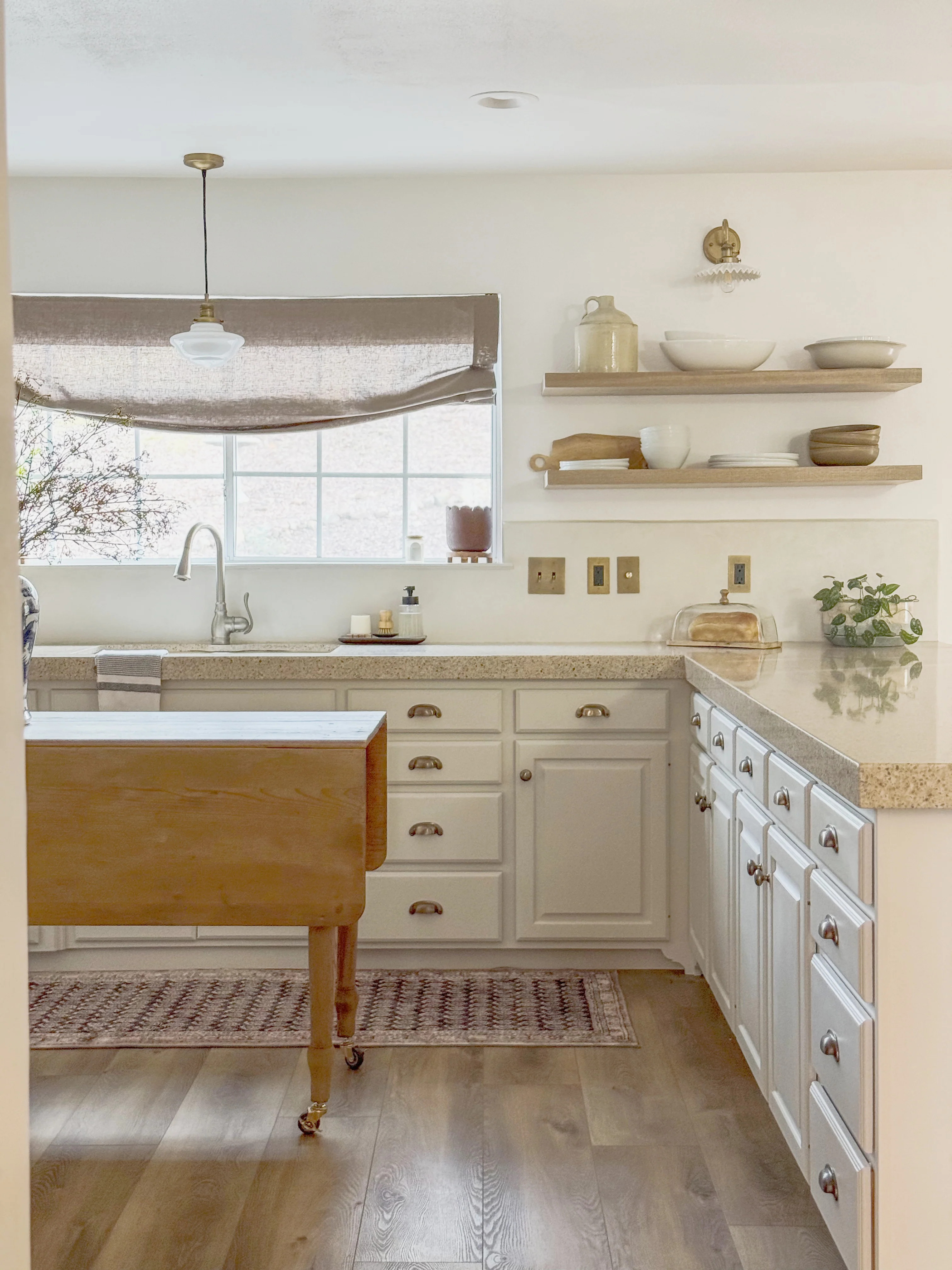 Belgian Flax Linen Roman Shades & Blinds | Relaxed | NeutralCurtains