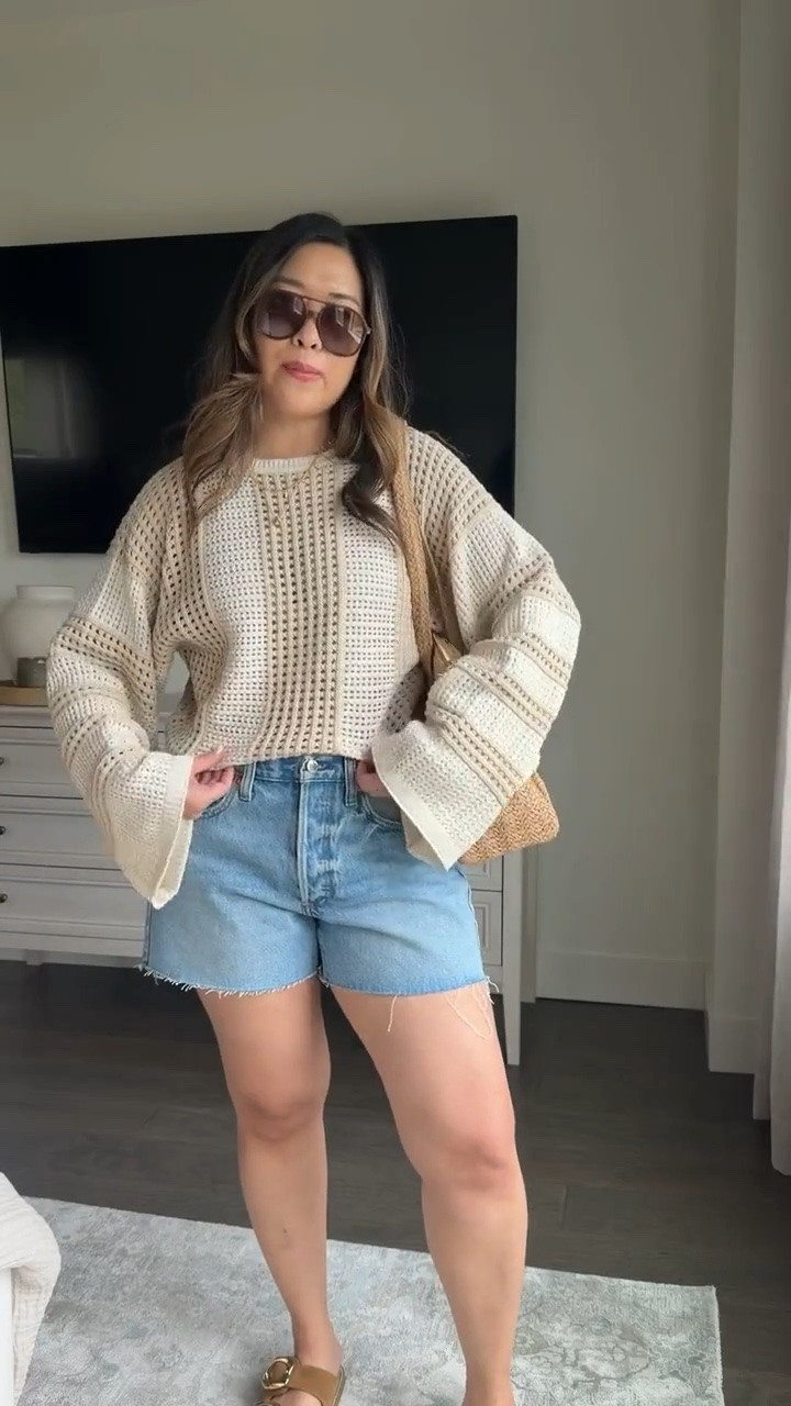 Obsessed with this Target sweater! Looks so chic and this would be the perfect look for casual Summer days or to wear for the beach!!

Sweater, vacation style, summer style, outfit inspo, affordable fashion, tcs, trending

#LTKootd #LTKSeasonal #LTKPetite
