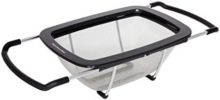 KitchenAid Expandable Stainless Steel Colander, One size, Black | Amazon (US)